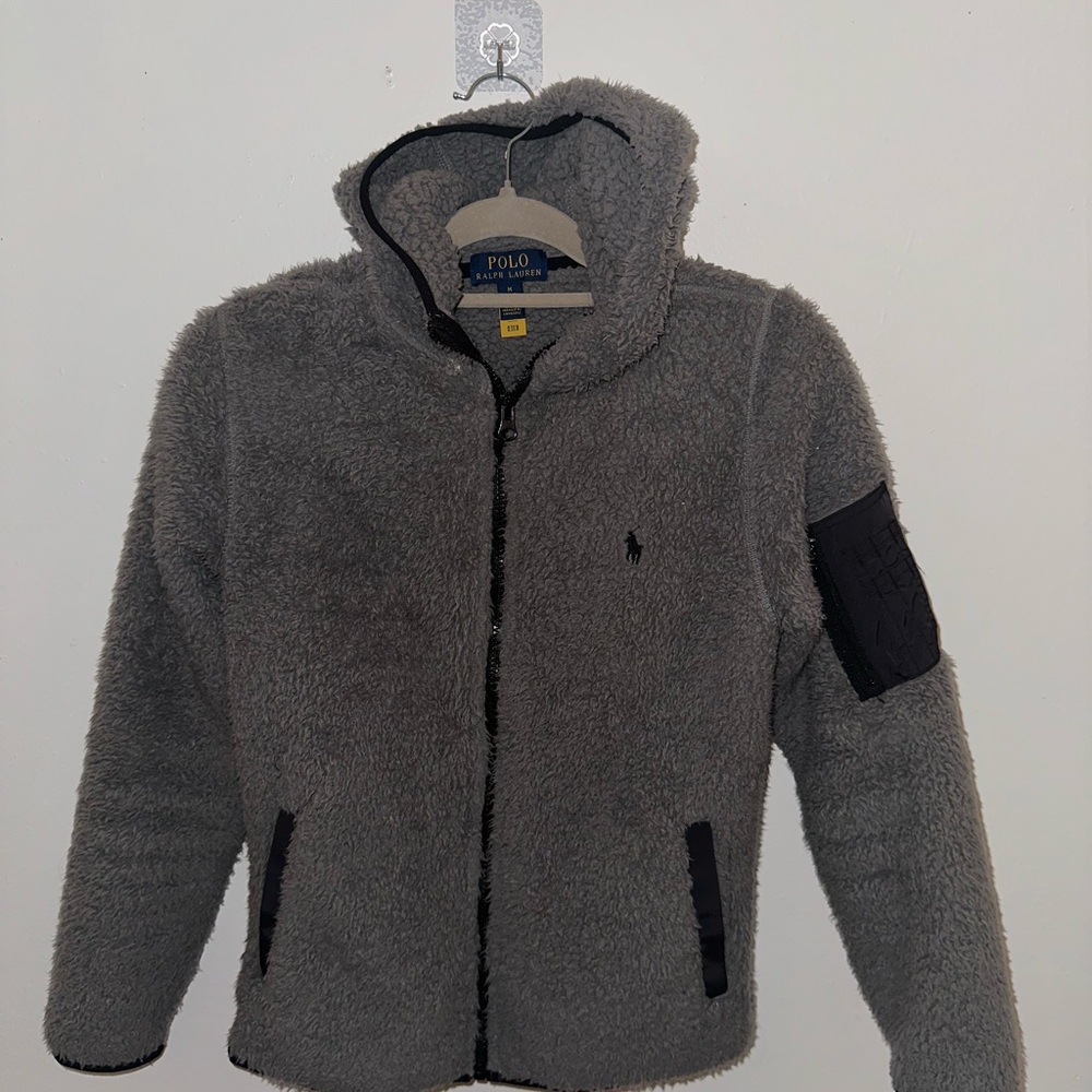 Polo Ralph Lauren Gray Fleece Jacket